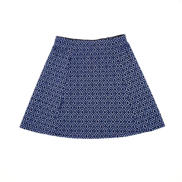 Zara Blue Mini Circle Skirt Size Small - Picture 8 of 9